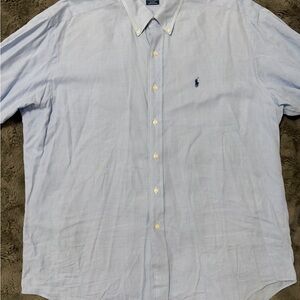 Ralph Lauren Blake button-down shirt Blue Check Men’s Size XXL